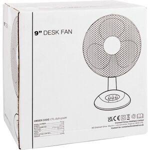 Zoro Select - Desk Fan 9 - CTL8289110H - White