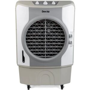 Devola - 60L Evaporative Swamp Air Cooler 80m² White/Grey - DVCO60P