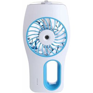 TINOR Fan Handheld Misting Fan, Mini usb Rechargeable Battery Operated Misting Fan, Portable Personal Fan with Spray Bottle, Small for Kids Home Office