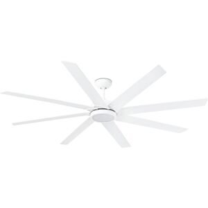 FARO BARCELONA Dc Ceiling Fan Century White with led and Remote