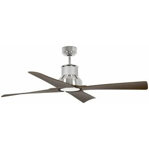 FARO BARCELONA Faro winche - led Chrome Ceiling Fan with dc Motor Smart - Remote Included, 3000K