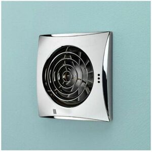 Hush White Safety Extra Low Voltage Extractor Fan - Chrome - 34600 - Chrome - HIB