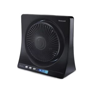 Honeywell - QuietSet 35W 4 Speed 8-Inch Desk Fan Black - HT354