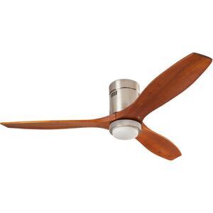 LEDS-C4 Dc Ceiling Fan Stem Dark Wood IoT with led