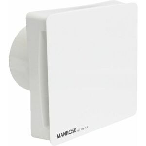 Manrose - 100mm Silent Concealed Fan with Timer - CSF100T - White