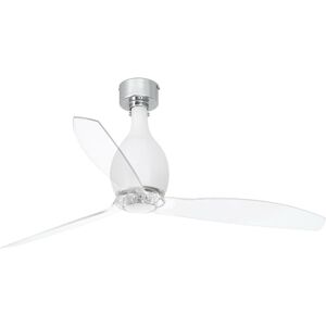 FARO BARCELONA Faro Mini Medium Ceiling Fan with / without Light Matt White, Clear