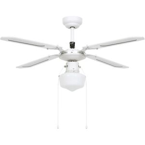 Berkfield Home - Mayfair Ceiling Fan with Light 106 cm White