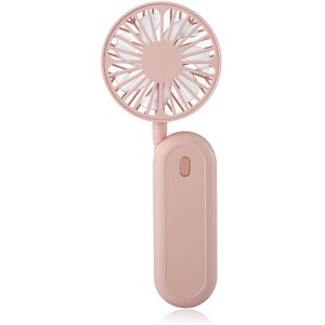 Langray - Mini Fan, Mini usb Fan with 5000 mAh Battery - Small Portable Table Fan with 3 Speed Modes, led Lamp, Quiet Fan for Office, School,