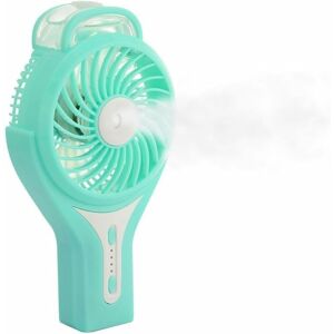 TINOR Mini Handheld usb Misting Fan with Personal Cooling Mist Humidifier Rechargeable Portable Mini Misting Cooling Fan for Home Office and Travel