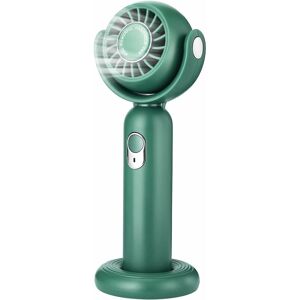 NORCKS Mini Handheld Fan 130° Rotatable Personal Fan with Base, 3-10 Hrs 3 Adjustable Speed Cooling Portable Hand Fan with usb Rechargeable Battery for