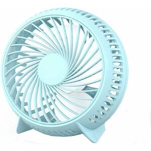 NORCKS Oscillating Desk Fan Small Desk Fans Mini Desk Fan Usb Desk Fans Cooling Quiet Table Top Fan Office Desk Fan Table Top Fans Small Table Fan blue