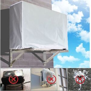 Outdoor Air Conditioner Cover, Waterproof Outdoor Air Conditioner Cover, Dustproof and Snowproof Protective Cover (Size : 100x41x80cm) Denuotop