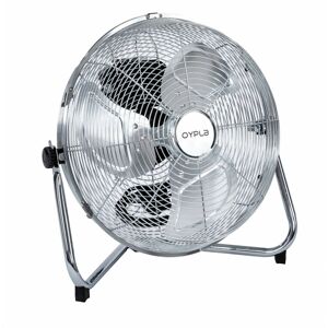 Oypla - Electrical 14 Inch Chrome 3 Speed Floor Standing Gym Fan Hydroponic