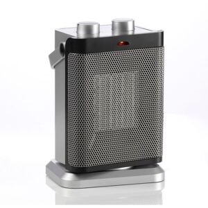 Asab - Portable Ceramic Heater With 2 Heat Settings Auto Oscillation Energy Efficient