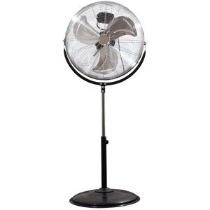 120W 3 Speed 20-inch 360 Degree Pedestal Fan - Black/Silver - EH1864 - Prem-i-air