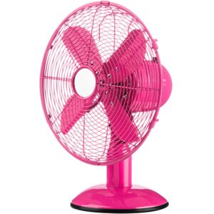 Premier Housewares - Hot Pink Desk Fan