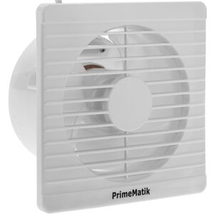 Primematik - Built-in extractor fan with non-return valve for ventilation of enclosed rooms 150mm