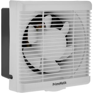 Primematik - Exhaust fan, Extractor fan, 230X230 mm, with non-return system for wc bathroom kitchen storage room garage