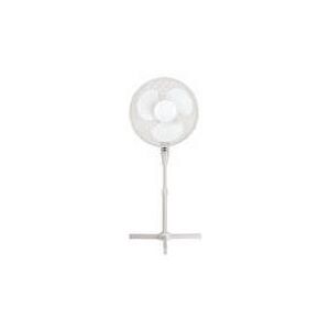 16 Inch Pedestal Fan White - Q-connect