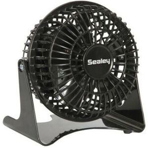 Sealey - SFF04 4 Inch Pivoting Mini Desk Office Work Fan