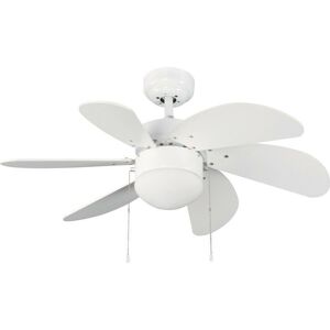 Cristalrecord - Cristal Record Tabit Ceiling Fan 84cm White