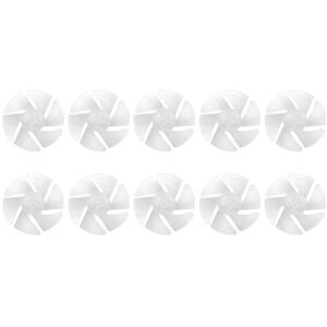 Tlily - 10Pcs Mini Plastic Fan Blade Small Power Hair Dryer Motor Accessories Household