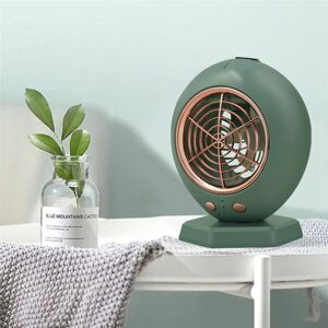 TLILY 2 In-1 Portable Mini Humidification Air Conditioning Fan 200ML Desktop Cooler USB Conditioner for Room-B