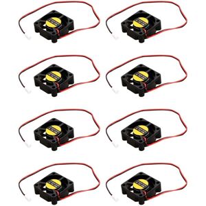 Tlily - 8pcs 30mm x 10mm 3010S 12V 0.06A Brushless dc Cooling Fan