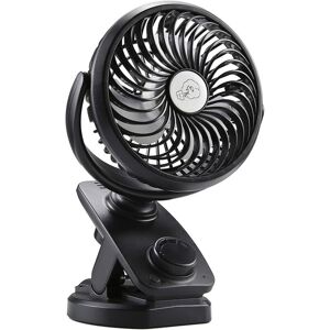 MEMKEY Battery Powered Fan, Oscillating usb Fan with 4000mAH Rechargeable Battery, Portable Mini Fan for Stroller, Car, Gym, Office, Outdoor, Travel, Camping