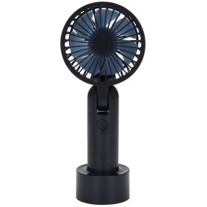 Tlily - Blue Rotating Handheld Desktop Small Fan 180 Degrees Mute High Wind Portable usb Mini