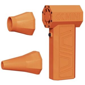 Tlily - High Power Turbofan Violent Jet Fan 90000RPM Cordless Air Blower Brushless Motor 3 Gear Speed Dust Orange