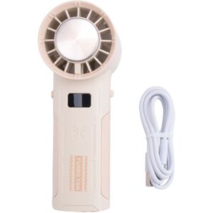TLILY Portable Handheld Fan Outdoor Semiconductor Refrigeration Air Cooler 2000mAh Battery Rechargeable Cold Fan,B
