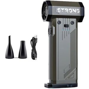 TLILY Turbo Jet Blower 130000RPM Air Brushless Motor Thrust Fan 8000mAh Puissant Car Gray