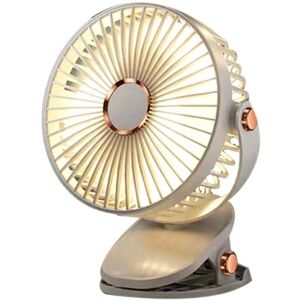 Tlily - 6 Inches Clip Fan 1200mAh usb Rechargeable Strong Wind Power Mini Silent Convenient Desktop Office Fan,White Tlily - 6 Inches Clip Fan 1200mAh usb Rechargeable Strong Wind Power Mini Silent Convenient Desktop Office Fan,White