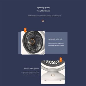 Tlily - Air Conditioner Fan Portable Desktop Camping Mini Mobile Silent usb Cooling Rechargeable Household 90° Adjustable Tlily - Air Conditioner Fan Portable Desktop Camping Mini Mobile Silent usb Cooling Rechargeable Household 90° Adjustable