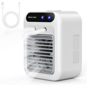 Alwaysh - Portable Air Conditioner, Quiet Mobile Air Conditioner, 500ml Air Cooler, Air Freshener, 2 Speeds + 2 Misting Modes, 15° Wind Direction Alwaysh - Portable Air Conditioner, Quiet Mobile Air Conditioner, 500ml Air Cooler, Air Freshener, 2 Speeds + 2 Misting Modes, 15° Wind Direction