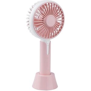 Tlily - Aroma Diffuser Handheld Fan with Base Personal usb Electric Cooling Fan Rechargeable Battery Powered Portable(Pink) Tlily - Aroma Diffuser Handheld Fan with Base Personal usb Electric Cooling Fan Rechargeable Battery Powered Portable(Pink)