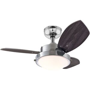 Westinghouse Wengue Ceiling Fan - Silent, 3 Speeds, E14 Light Westinghouse Wengue Ceiling Fan - Silent, 3 Speeds, E14 Light