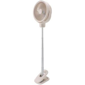 TLILY Clip on Desk Fan, Portable Telescopic Floor 4 Speeds with LED Light, Oscillating Fan,USB Rechargeable TLILY Clip on Desk Fan, Portable Telescopic Floor 4 Speeds with LED Light, Oscillating Fan,USB Rechargeable
