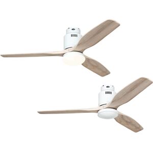 CasaFan Aerodynamix Eco 132 White Ceiling Fan with Light CasaFan Aerodynamix Eco 132 White Ceiling Fan with Light
