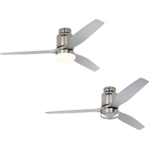 CasaFan Aerodynamix Eco 132 - Silver Chrome / Nickel brushed Ceiling Fan CasaFan Aerodynamix Eco 132 - Silver Chrome / Nickel brushed Ceiling Fan