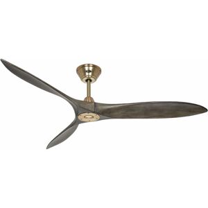CASAFAN Dc Ceiling Fan Eco Airscrew Brass / Washed Grey CASAFAN Dc Ceiling Fan Eco Airscrew Brass / Washed Grey