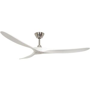CasaFan BN-MW 180 Chrome White 6 Speed Ceiling Fan - Ceiling Fan CasaFan BN-MW 180 Chrome White 6 Speed Ceiling Fan - Ceiling Fan