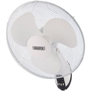 Draper 70975 - 16" Wall Mounted Oscillating Fan - 3 Speed Draper 70975 - 16" Wall Mounted Oscillating Fan - 3 Speed