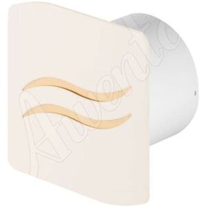 Awenta Ecru 100mm Wall Extractor Fan - Kitchen Bathroom Ventilation Awenta Ecru 100mm Wall Extractor Fan - Kitchen Bathroom Ventilation