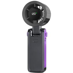Tlily - Foldable Handheld Fan 120 Speed Wind Personal Fans Mini Turbo usb Rechargeable for Outdoor Travel c Tlily - Foldable Handheld Fan 120 Speed Wind Personal Fans Mini Turbo usb Rechargeable for Outdoor Travel c