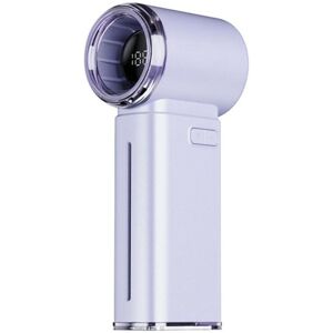 Tlily - Handheld Digital Mini Fan with 199 Speed Levels Ice Mist Cooling usb Rechargeable Smart Display for Outdoor a Tlily - Handheld Digital Mini Fan with 199 Speed Levels Ice Mist Cooling usb Rechargeable Smart Display for Outdoor a