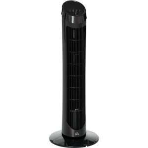 "HOMCOM 30"" Tower Fan Noise Reduction Wind 3-Level Cool ABS Indoor Black" "HOMCOM 30"" Tower Fan Noise Reduction Wind 3-Level Cool ABS Indoor Black"