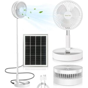 COOCHEER Quiet Pedestal Fan, Solar Powered Fan and USB Rechargeable Battery, Height Adjustable and Foldable Table Fan, Portable Floor Fan for Office, Home, COOCHEER Quiet Pedestal Fan, Solar Powered Fan and USB Rechargeable Battery, Height Adjustable and Foldable Table Fan, Portable Floor Fan for Office, Home,