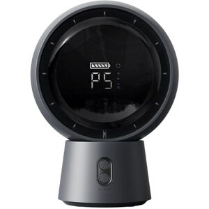 Tlily - Mini Portable Bladeless Air Circulating Fan usb Rechargeable 5000mAh Battery 5 Gear Wind Home Cordless Table Fan(Gray) Tlily - Mini Portable Bladeless Air Circulating Fan usb Rechargeable 5000mAh Battery 5 Gear Wind Home Cordless Table Fan(Gray)